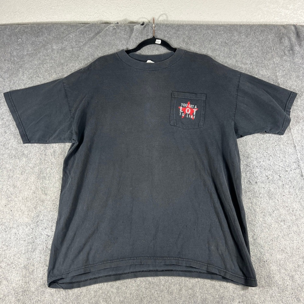 VTG 90s Marlboro Shirt Mens XL Black Pocket Shirt Cactus Graphic Streetwear USA